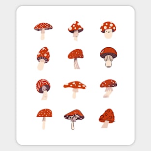 Mushrooms Sticker